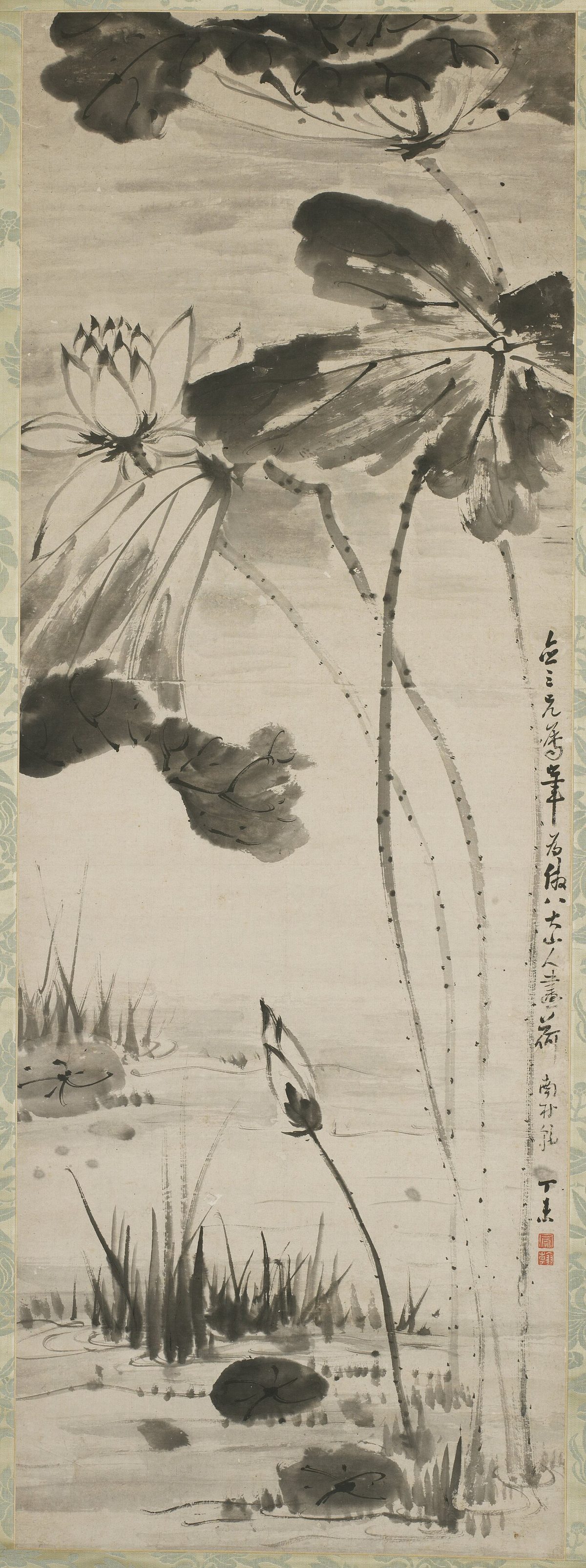 gao fenghan ink lotus
