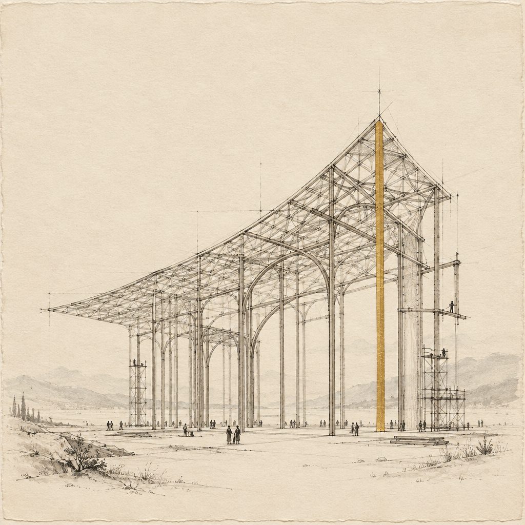 scaffold of a system