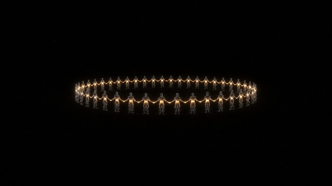circle of people